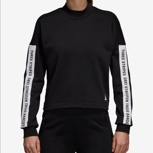 NWT✨ Adidas Athletics Sport ID 3-Stripe Sweatshirt